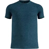 Odlo - Essential Seamless T-Shirt Crew Neck S/S - Laufshirt Gr XL blau