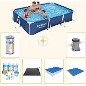 Bestway Steel Pro Rechteckig - 300x201x66 cm - 7-teilig S21546