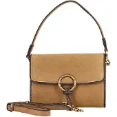 Hispanitas für Damen. BI264945 Beige Soft-Tasche (OSFA), Lässig, Wildleder