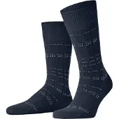 Falke Socken "Lhasa Rib Special Edition", Herren, Gr. 43-46, blau (space blau (6116)), Obermaterial: 32% Wolle WO. 27% Viskose CV. 23% Polyamid PA. 18% Kaschmir WS., Socken Socken