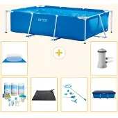 Intex Rechteckiger Frame Pool - 300x200x75 cm - 7-teilig S21120