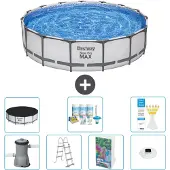 Bestway Steel Pro MAX Rund - 457x122 cm - 6-teilig S576