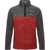 Columbia - Steens Mountain Half Snap II - Fleecepullover Gr M rot