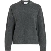 Vila Vilolo Rundhals Strickpullover
