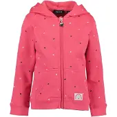 Blue Seven Kapuzensweatjacke Baumwollmischung, Allover-Druck