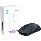 MSI Forge GM340 W Navy Wireless Gaming Maus - Maus