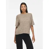 Vila Vimarley Kurzärmeliger Strickoberteil