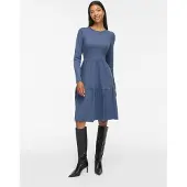 Vila Vihollie Langärmeliges Minikleid
