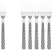 Villeroy & Boch Tafelgabel "Tafelgabel Boston 210 mm 6er Set silber", silber, B:6mm, Essgabeln, Tafelgabel, Spülmaschinenfest