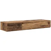 vidaXL Studiotisch Altholz 152 x 40 x 19,5 cm Holzwerkstoff