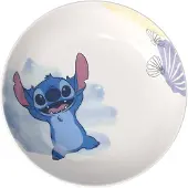 Villeroy & Boch Teller "Suppenteller Disney Stitch ø 18,7 cm bunt", bunt, B:18,7cm H:4,5cm L:18,7cm T:18,7cm Ø:18,7cm, Speiseteller, Teller, Spülmaschinenfest, Mikrowellensicher
