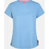Salzhaut T-Shirt "Shirt STEENTJE", Damen, Gr. L, blau (ice blau), Obermaterial: 100% Baumwolle CO., Shirts T-Shirt