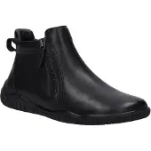 Josef seibel Stiefelette "Wynona 16, black-black", Damen, Gr. 36, schwarz (schwarz, schwarz), Obermaterial: 100% Rindsleder Leather cow., Schuhe Stiefelette
