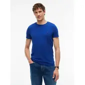 Tommy Hilfiger T-Shirt MW0MW10800 Blau Slim Fit