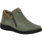 Josef seibel Stiefelette "Nenra 01, oliv-kombi", Damen, Gr. 36, grün (oliv, kombi), Obermaterial: 100% Rindsleder Leather cow., Schuhe Stiefelette