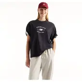New Balance "REIMAGINED OVERSIZED T-SHIRT" mit moderner Oversized-Passform, aus weichem Baumwolljersey