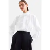 Seidensticker Klassische Bluse , Damen, Gr. M (38), weiß, 100% Baumwolle, gestreift, regular fit, Blusen Klassische Bluse, 1/1 Stehkragen Gestreift