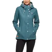Ragwear Marge - Regenjacke, Größe:L, Farbe:deep ocean