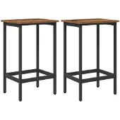 Syfax Barhocker 2 Stk. Altholz 40 x 32 x 64 cm Holzwerkstoff