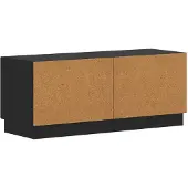 Syfax TV-Schrank Schwarz Holzwerkstoff