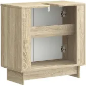 vidaXL Waschbeckenschrank EDE Sonoma-Eiche 59,5 x 31,5 x 59 cm