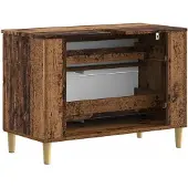 vidaXL Waschbeckenschrank ARNHEM Altholz 82 x 41 x 59 cm Holzwerkstoff
