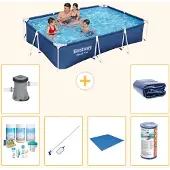 Bestway Steel Pro Rechteckig - 300x201x66 cm - 7-teilig S22253