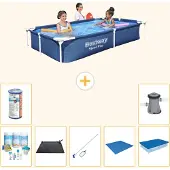 Bestway Steel Pro Rechteckig - 221x150x43 cm - 8-teilig S21512