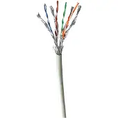 Nedis CCBG8548GY50S CAT7-Netzwerkkabel-Rolle S/FTP 50 m LSZH ausziehbar Grau