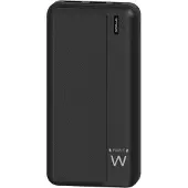 Ewent EW1163, 20000 mAh, Lithium Polymer (LiPo), Schwarz