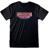 Heroes Inc Stranger Things Retro Logo Kurzarm-t-shirt