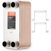 Sweiko 50 Plattenwärmetauscher 4x1-1/4Zoll MNPT-Anschlüsse 316L Edelstahl