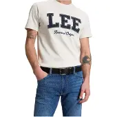 Lee Embossed Logo Gürtel