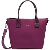 L.credi Handtasche Umhängetasche Pura Hand Bag Dark Berry violett