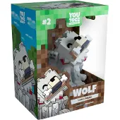 Youtooz Minecraft Heimgesuchte Wolf-vinylfigur 10 Cm One Size
