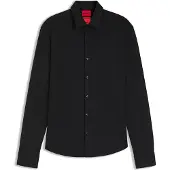 HUGO Ermo 10273600 Red Langarmhemd