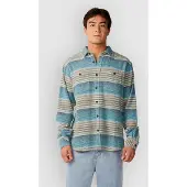 Rip Curl - Classic Surf Baja Flannel - Hemd Gr XL grau