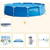 Intex Frame Pool Rund - 366x76 cm - 6-teilig S20431