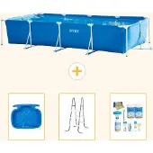 Intex Rechteckiger Frame Pool - 450x220x84 cm - 4-teilig S22363
