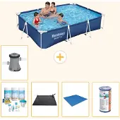 Bestway Steel Pro Rechteckig - 300x201x66 cm - 6-teilig S22079