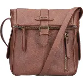 Rieker Umhängetasche Damen-Handtasche, Schultertasche, Überschlag mit Schnallenverschluss