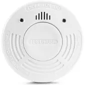 Alecto SA-110 TRIPLE - Rauchmelder mit 10 Jahren Batterielaufzeit und Timeout-Taste, 3er-Pack, weiß