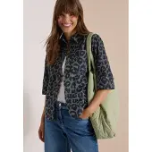 Cecil Hemdbluse Animal-Print, Baumwollqualität