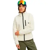 Roxy - Women's Alabama Full Zip Solid - Fleecejacke Gr M weiß/beige