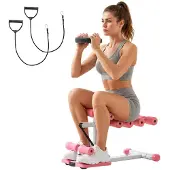 Vevor Deep Squat Machine Verstellbarer Gesäßtrainer mit Widerstandsbändern