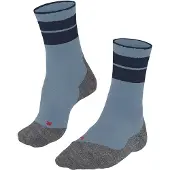 Falke Socken "TK Compression Stabilizing", Herren, Gr. 42-43, blau (blau steel (6958)), Obermaterial: 39% Polypropylen PP. 28% Schurwolle WV. 26% Polyamid PA. 7% Elasthan EL., Socken Socken