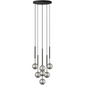 Zuma Line Pendelleuchte 7x G9 schwarz ARCTURUSP0574-07F-SDFZ