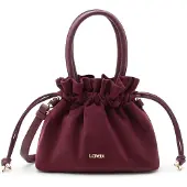 L.credi Handtasche Umhängetasche Sopherl Hobo Bag Cherry Shade weinrot
