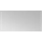 vidaXL LED-Badezimmerspiegel Transparent 100 x 50 cm Gehärtetes Glas