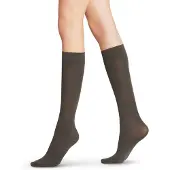 Falke Pure Matt 50 DEN Damen Kniestrümpfe carbon (3275) 39-42